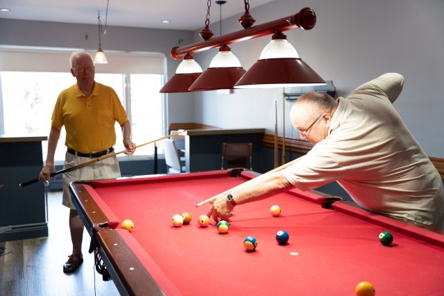 Salle de billard